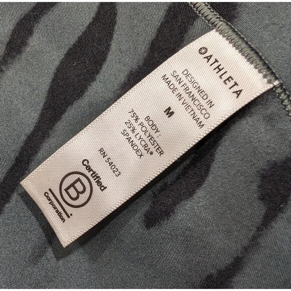 Athleta Salutation Stash Pocket II 7/8 Tight Pants Leggings Chaturanga Size M - Picture 5 of 6